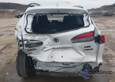 2023 Toyota Corolla Cross Hybrid Xse from USA, damaged, VIN 7MUFBABG8PV002578